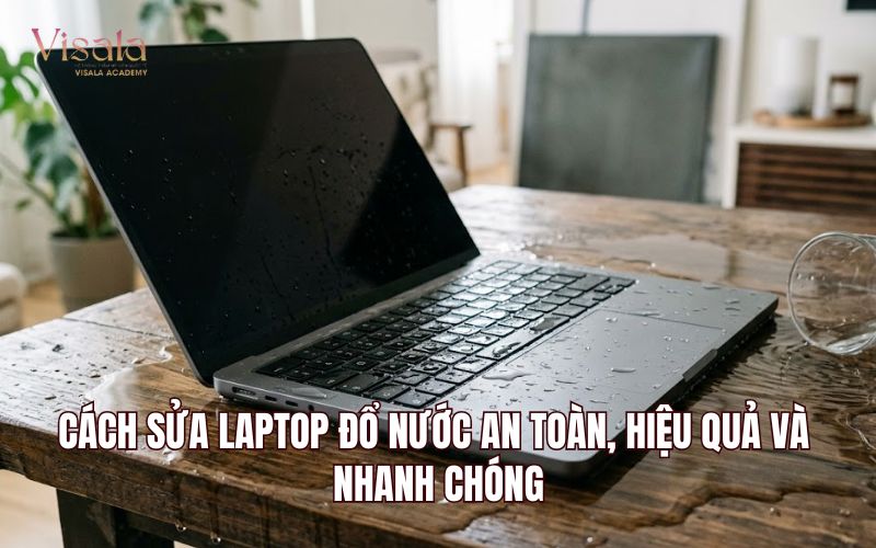 Cách Sửa Laptop Đổ Nước An Toàn, Hiệu Quả Và Nhanh Chóng