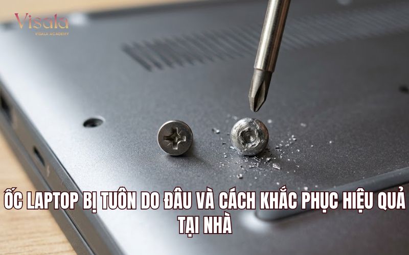 Ốc Laptop Bị Tuôn Do Đâu Và Cách Khắc Phục Hiệu Quả Tại Nhà
