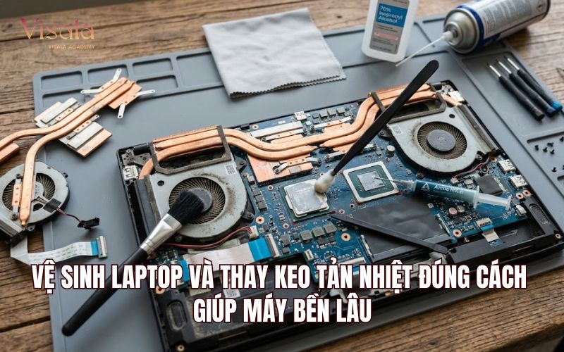 Vệ Sinh Laptop Và Thay Keo Tản Nhiệt Đúng Cách Giúp Máy Bền Lâu