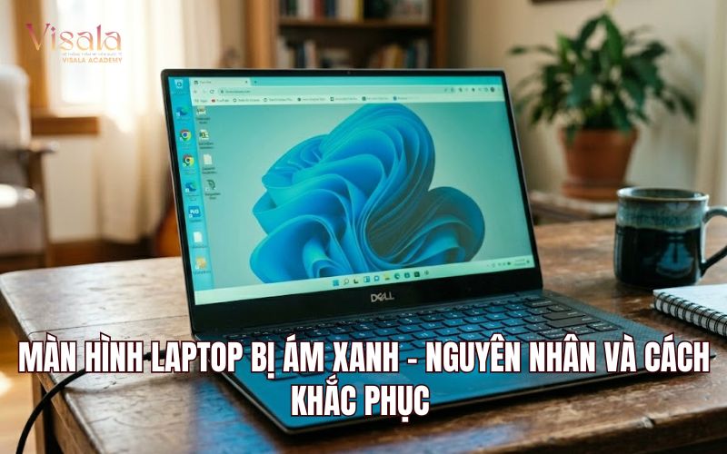 Màn Hình Laptop Bị Ám Xanh - Nguyên Nhân Và  Cách Khắc Phục